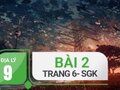 Trả lời câu hỏi bài 2 trang 6 SGK địa lý 9