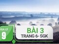 Đáp án bài 3 trang 6 sgk địa lý 9