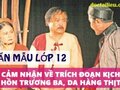 Cảm nhận về trích đoạn kịch Hồn Trương Ba, da hàng thịt