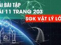 Đáp án bài 11 trang 203 sgk Vật Lý lớp 10