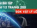 Vật Lý lớp 10 đáp án bài 12 trang 203 sgk