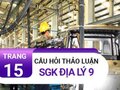 Trả lời câu hỏi thảo luận trang 15 sgk địa lý lớp 9