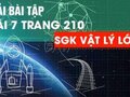 Vật Lý lớp 10 đáp án bài 7 trang 110 sgk