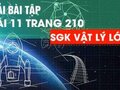 Đáp án bài 11 trang 210 sgk Vật Lý lớp 10