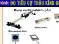 Thực hành : Đo tiêu cự của thấu kính hội tụ