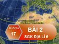 Bài 2 trang 17 SGK Địa lí 6