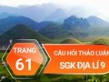 Câu hỏi thảo luận trang 61 sgk địa lí lớp 9