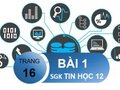 Bài 1 trang 16 SGK Tin học 12