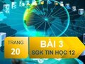Bài 3 trang 20 SGK Tin học 12