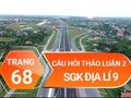 Giải bài tập câu hỏi thảo luận số 2 trang 68 sgk địa lí 9