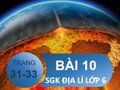 Trả lời câu hỏi bài 10 SGK Địa lí 6