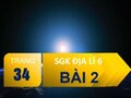 Bài 2 trang 34 SGK Địa lí 6