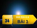 Bài 3 trang 34 SGK Địa lí 6