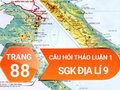 Câu hỏi thảo luận số 1 trang 88 SGK Địa 9