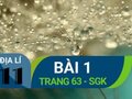 Bài 1 trang 63 SGK Địa lí 6
