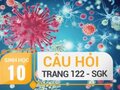Câu hỏi thảo luận trang 122 SGK Sinh 10