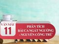 Phân tích Bài ca ngất ngưởng - Nguyễn Công Trứ