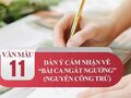 Dàn ý cảm nhận về Bài ca ngất ngưởng (Nguyễn Công Trứ)