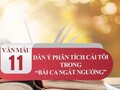 Dàn ý phân tích cái tôi trong Bài ca ngất ngưởng