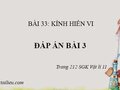 Bài 3 trang 212 SGK Vật Lí 11