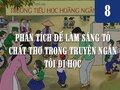 Phân tích để làm sáng tỏ chất thơ trong truyện ngắn Tôi đi học