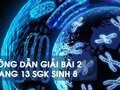 Bài 2 trang 13 sgk Sinh 8