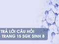 Câu hỏi bài 4 trang 15 sgk Sinh 8