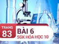 Bài 6 trang 83 SGK Hóa 10