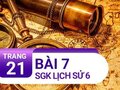 Bài 7 trang 21 SGK Lịch sử 6