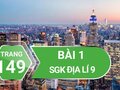Bài 1 trang 149 sgk địa 9