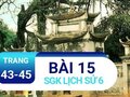 Trả lời câu hỏi bài 15 SGK Lịch sử 6