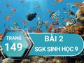 Bài 2 trang 149 sgk sinh 9