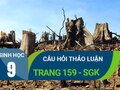 Câu hỏi thảo luận trang 159 sgk sinh 9