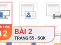 Bài 2 trang 55 SGK Tin học 12