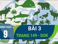 Bài 3 trang 149 sgk sinh 9