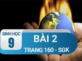 Bài 2 trang 160 sgk sinh 9