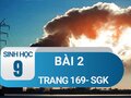 Bài 2 trang 169 sgk sinh 9