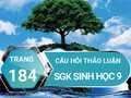 Câu hỏi thảo luận trang 184 sgk Sinh 9