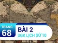 Bài 2 trang 68 SGK Lịch sử 10