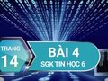 Bài 4 trang 14 SGK Tin học 6