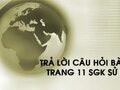 Câu hỏi bài 2 trang 11 sgk Sử 8