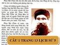 Câu 1 trang 13 Lịch Sử 5
