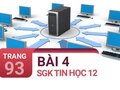 Bài 4 trang 93 SGK Tin học 12