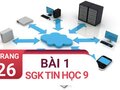Bài 1 trang 26 sgk Tin học 9