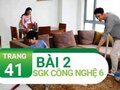 Bài 2 trang 41 SGK Công nghệ 6