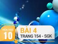 Bài 4 trang 154 SGK Hóa 10