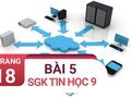Bài 5 trang 18 sgk Tin học 9