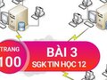 Bài 3 trang 100 SGK Tin học 12