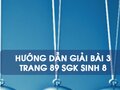 Bài 4 trang 89 sgk Sinh 8