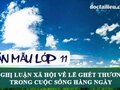 Nghị luận xã hội về lẽ ghét thương trong cuộc sống hàng ngày